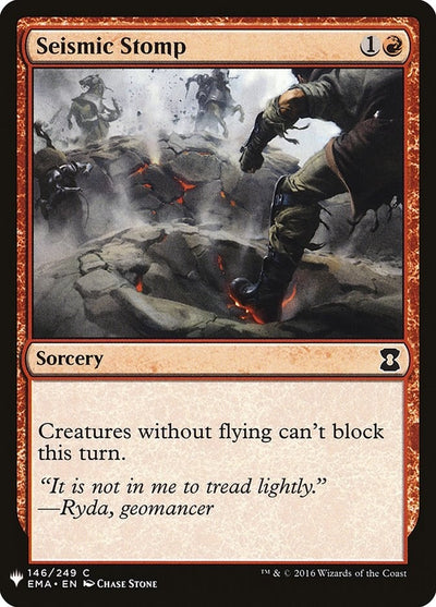 Seismic Stomp (146) (The List Reprints)
