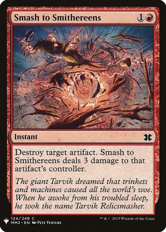 Smash to Smithereens (124) (The List Reprints)