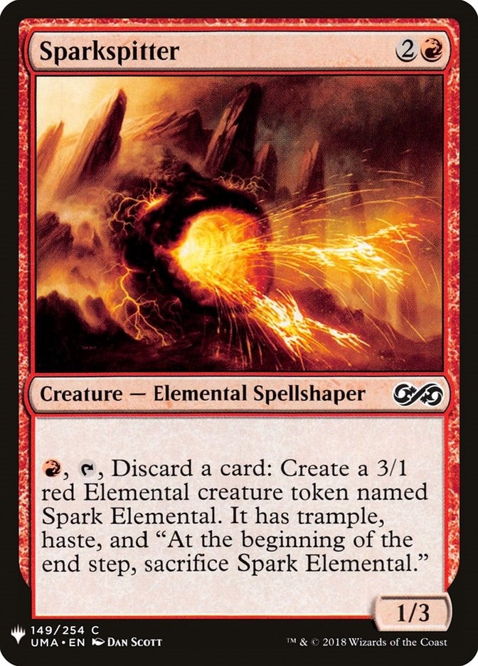 Sparkspitter (149) (The List Reprints)