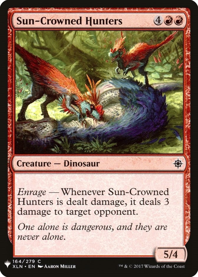 Sun-Crowned Hunters (164) (The List Reprints)