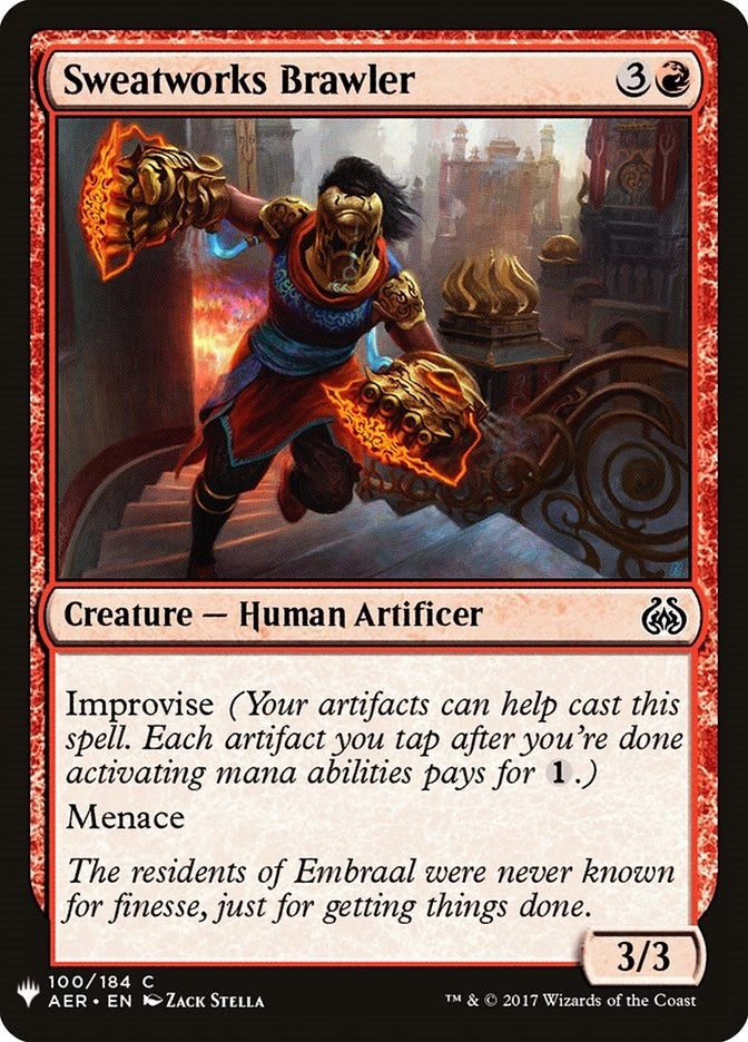 Sweatworks Brawler (100) (The List Reprints)