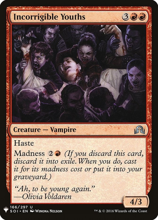 Incorrigible Youths (166) (The List Reprints)