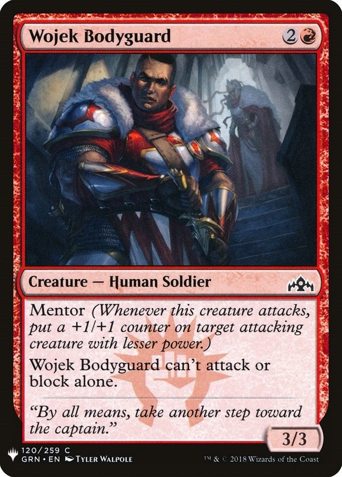 Wojek Bodyguard (120) (The List Reprints)