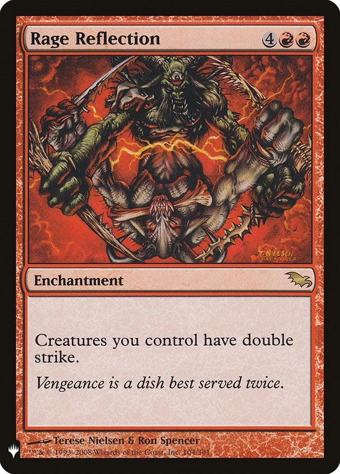 Rage Reflection (104) (The List Reprints)