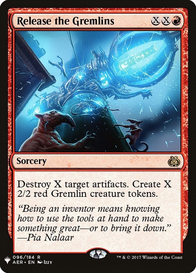 Release the Gremlins (096/184) (The List Reprints)