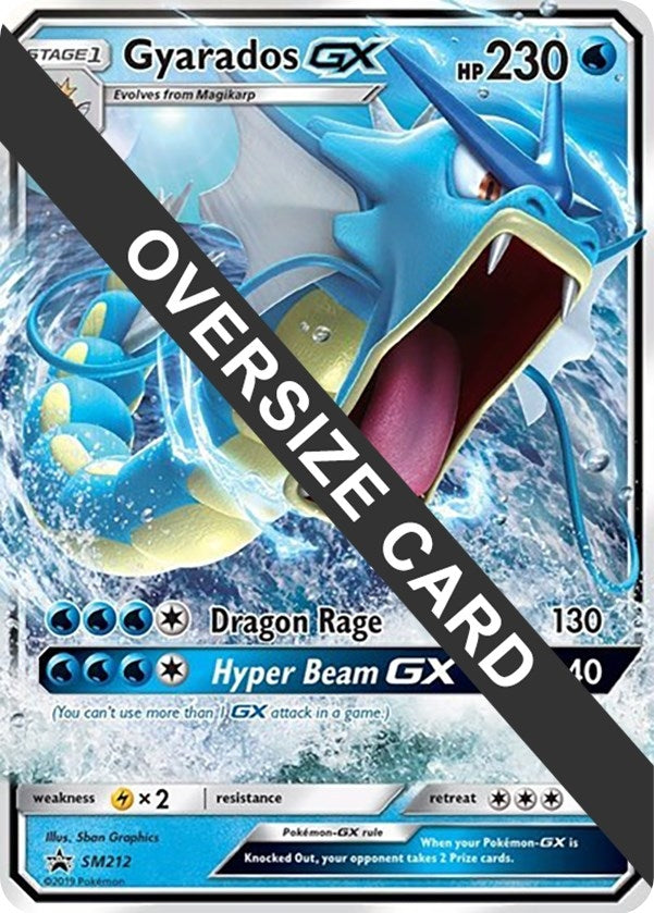 Image for Gyarados GX - SM212 (SM Black Star Promo) (SM212) (Jumbo Cards) - Pokemon