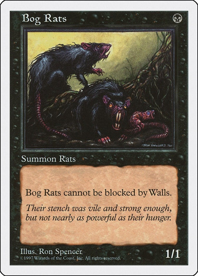 Bog Rats (Fifth Edition)