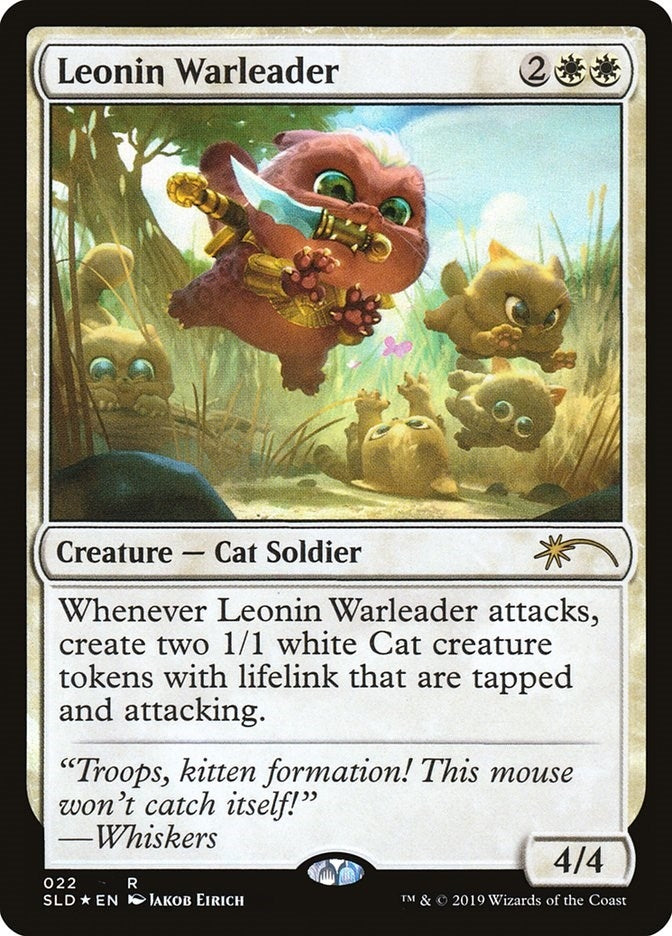 Leonin Warleader (22) (Secret Lair Drop Series)