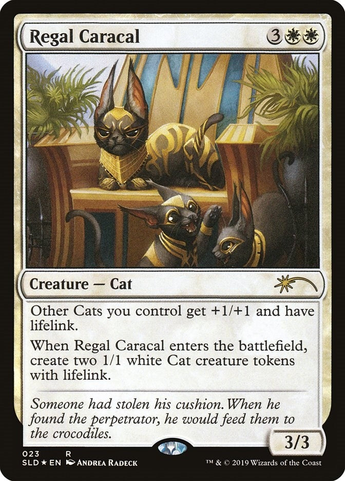 Regal Caracal (23) (Secret Lair Drop Series)