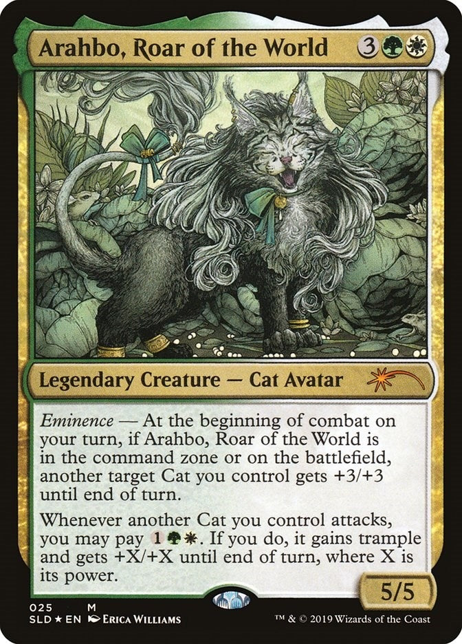 Arahbo, Roar of the World (25) (Secret Lair Drop Series)