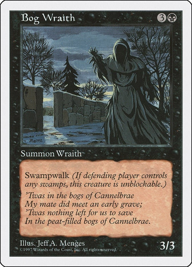 Bog Wraith (Fifth Edition)
