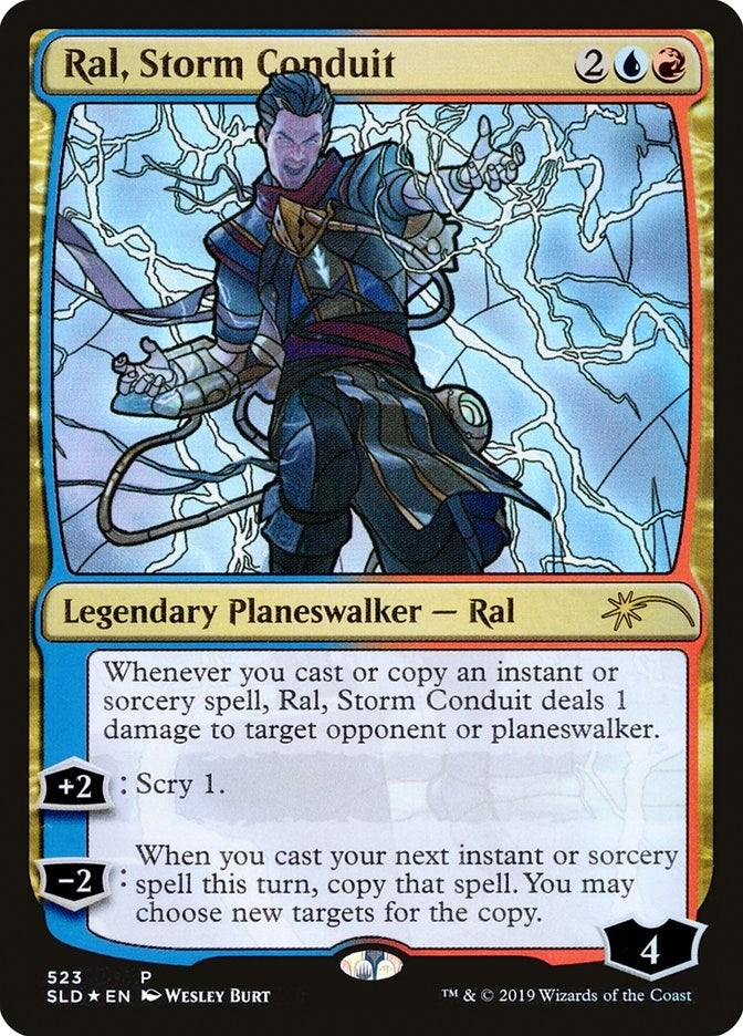 Ral, Storm Conduit (Stained Glass) (523) (Secret Lair Drop Series)