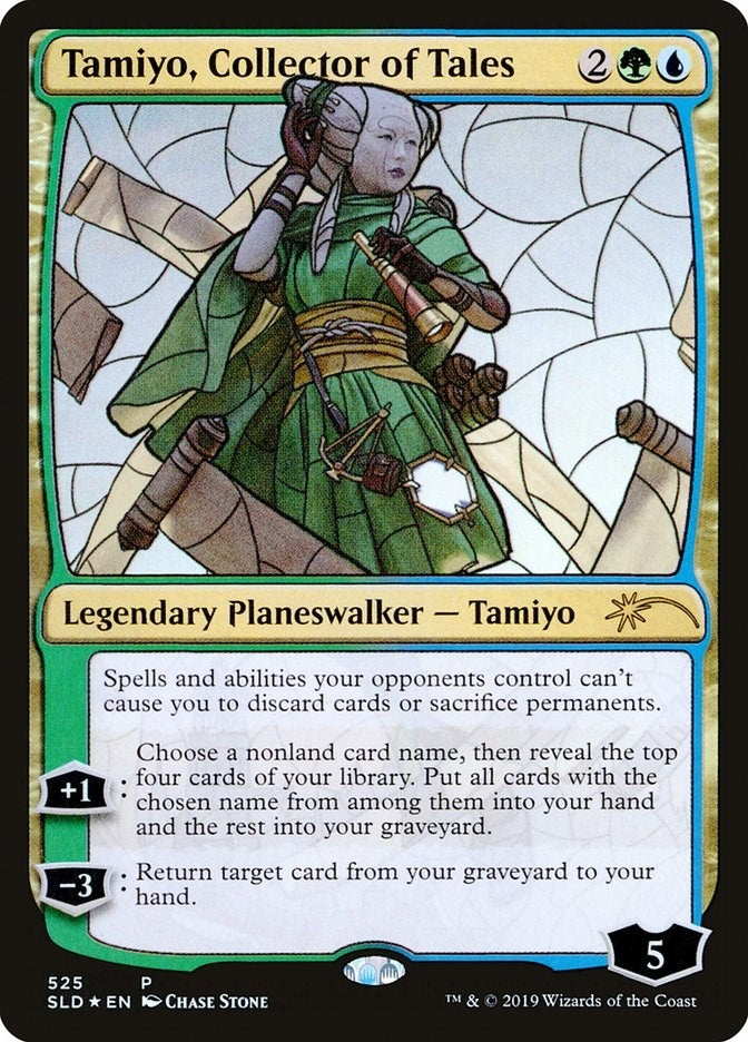 Tamiyo, Collector of Tales (Stained Glass) (525) (Secret Lair Drop Series)
