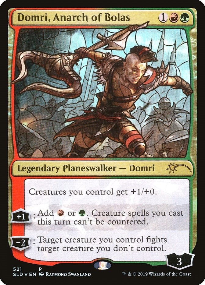 Domri, Anarch of Bolas (Stained Glass) (521) (Secret Lair Drop Series)