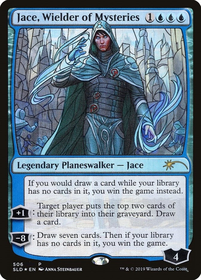 Jace, Wielder of Mysteries (Stained Glass) (506) (Secret Lair Drop Series)