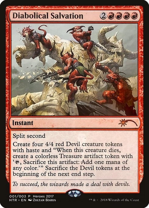 Diabolical Salvation (1) (Unique and Miscellaneous Promos)
