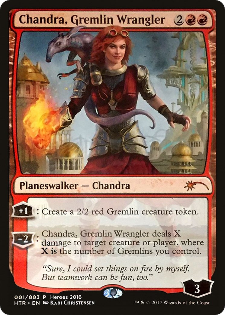 Chandra, Gremlin Wrangler (1) (Unique and Miscellaneous Promos)