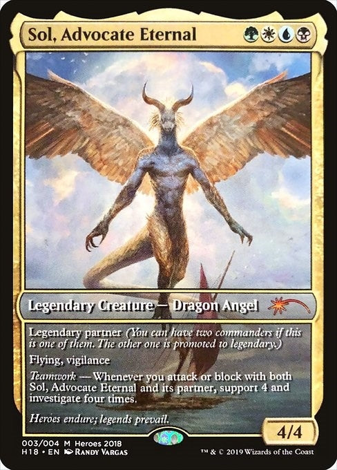 Sol, Advocate Eternal (3) (Unique and Miscellaneous Promos)