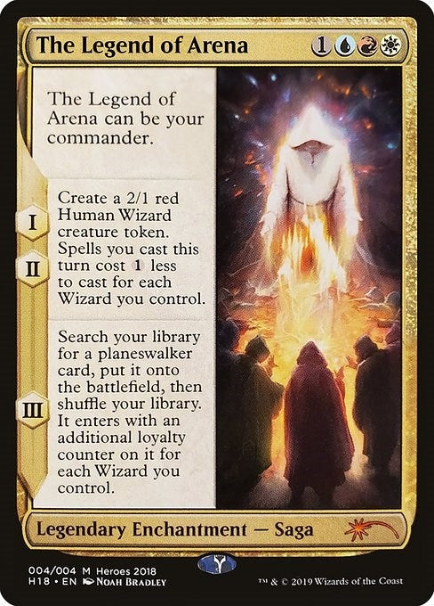 The Legend of Arena (4) (Unique and Miscellaneous Promos)