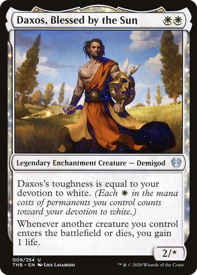 Daxos, Blessed by the Sun (9) (Theros Beyond Death)