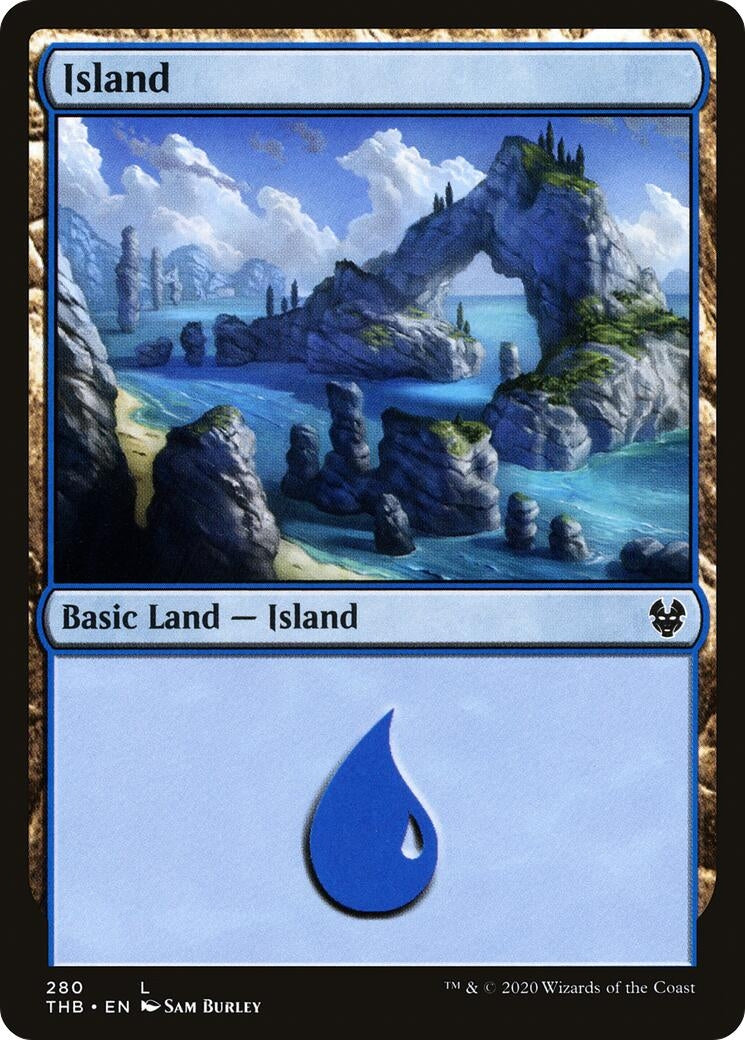Island (280) (280) (Theros Beyond Death)