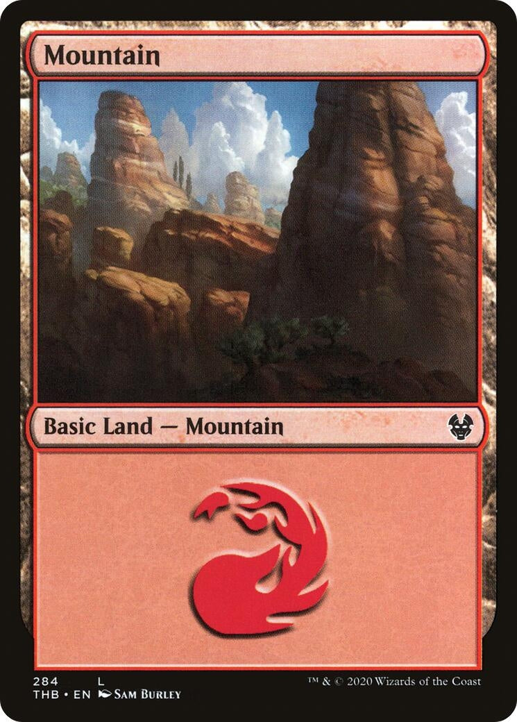 Mountain (284) (284) (Theros Beyond Death)