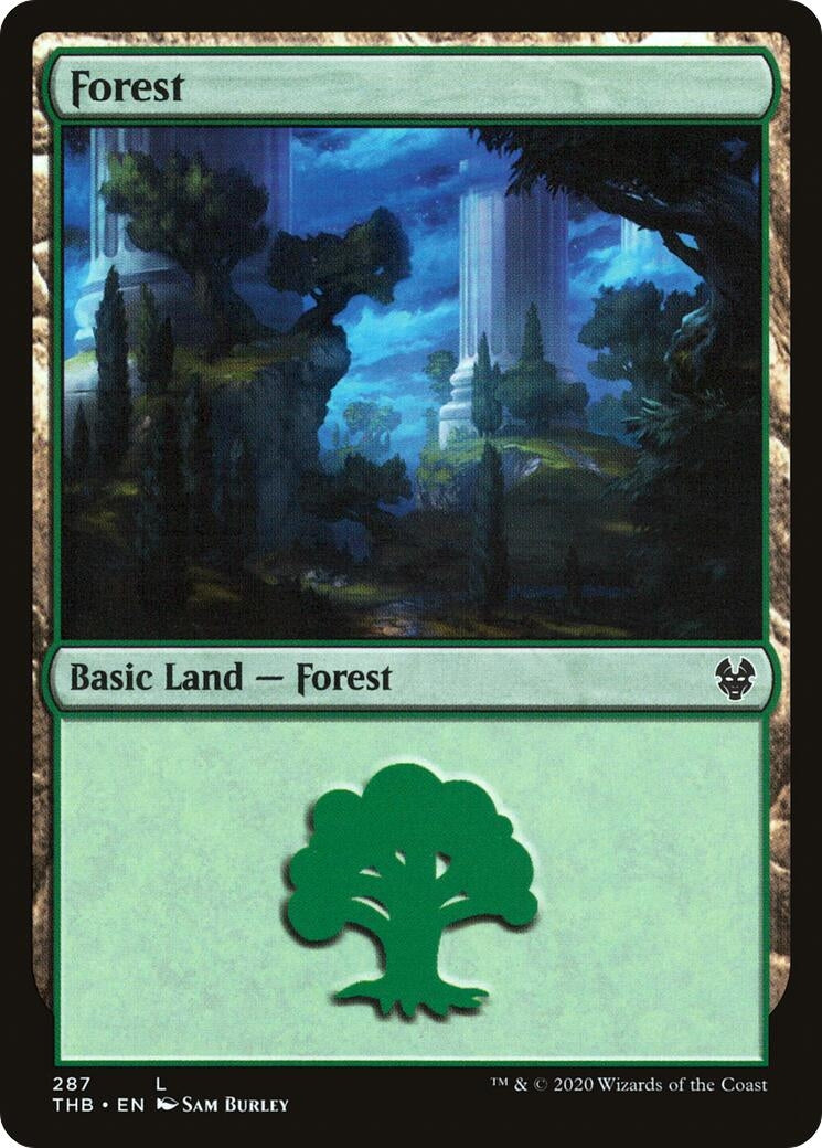 Forest (287) (287) (Theros Beyond Death)