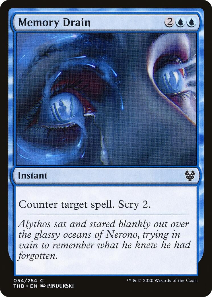 Memory Drain (54) (Theros Beyond Death)