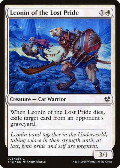 Leonin of the Lost Pride (28) (Theros Beyond Death)