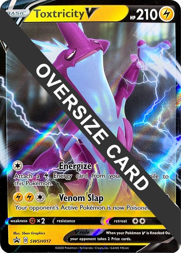 Image for Toxtricity V - SWSH017 (SWSH017) (Jumbo Cards) - Pokemon