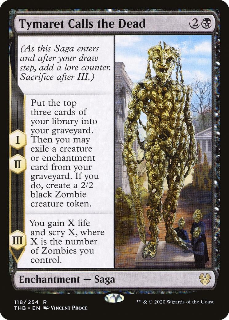 Image for Tymaret Calls the Dead (118) - Magic: The Gathering