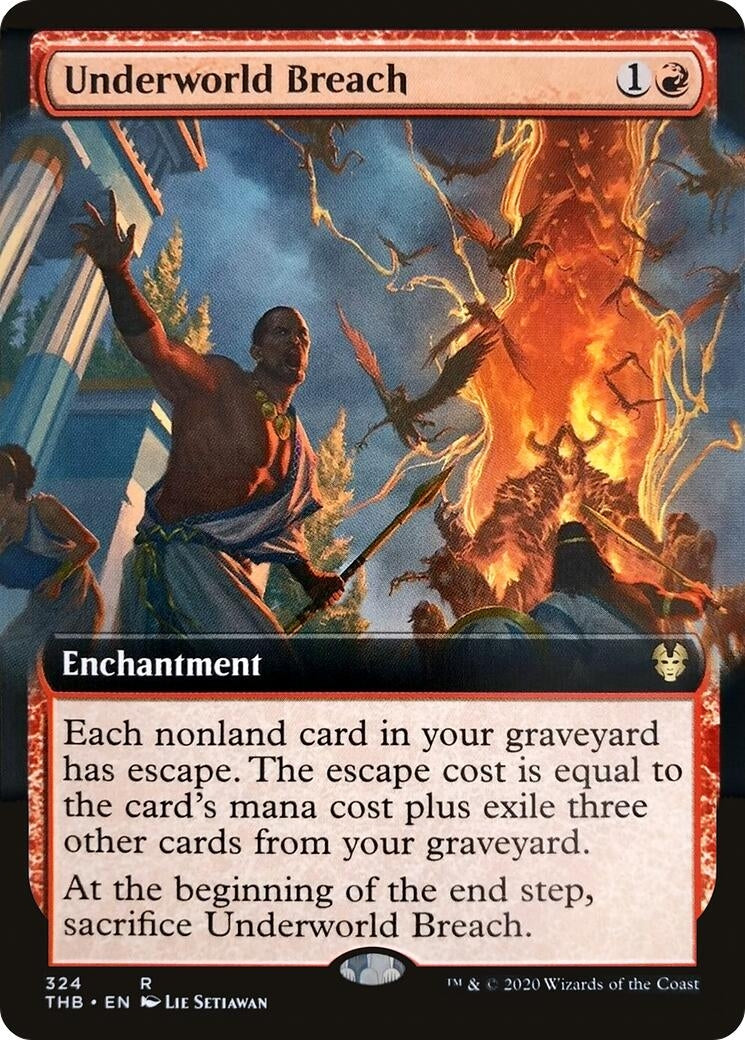 Underworld Breach (Extended Art) (324) (Theros Beyond Death)