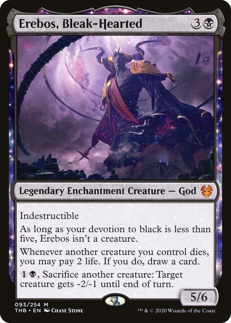 Erebos, Bleak-Hearted (93) (Theros Beyond Death)