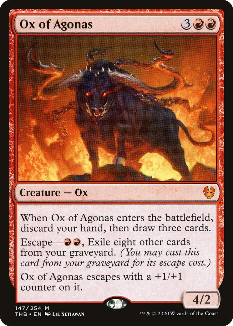 Ox of Agonas (147) (Theros Beyond Death)
