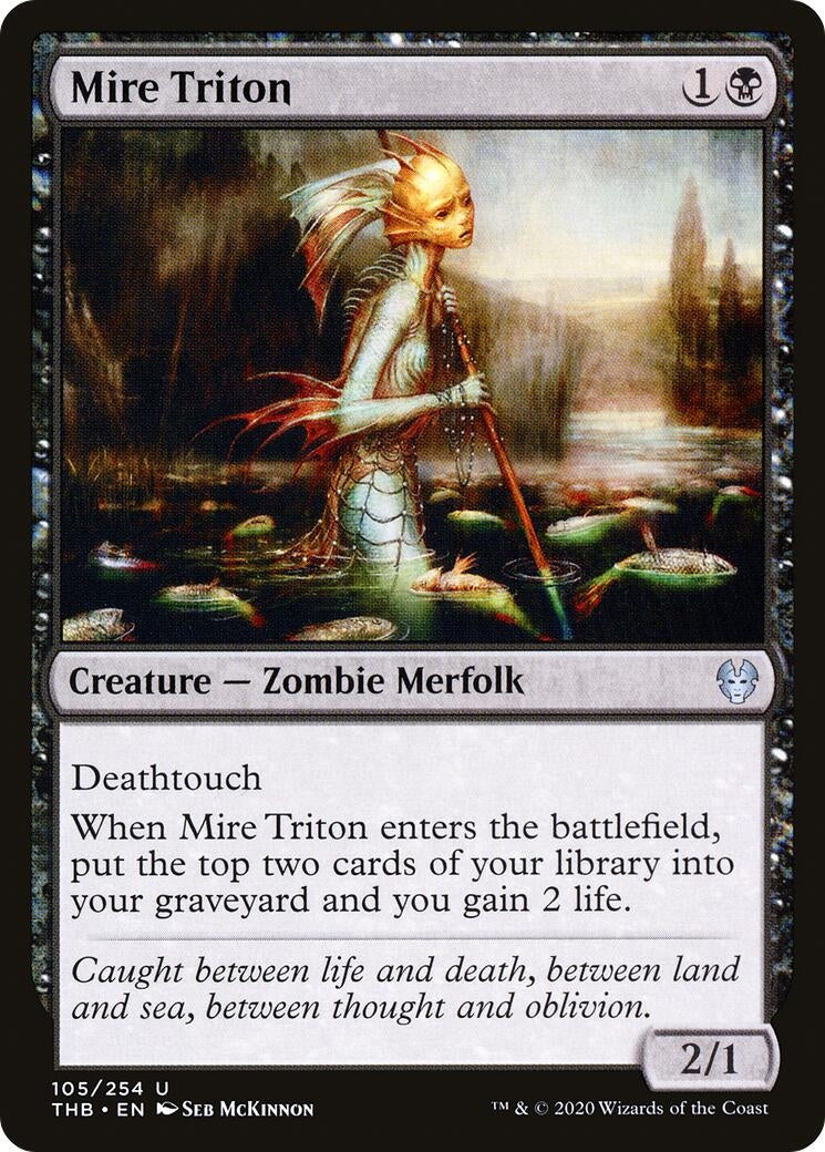 Mire Triton (105) (Theros Beyond Death)