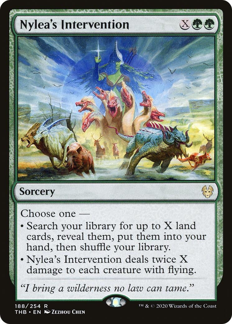 Nylea's Intervention (188) (Theros Beyond Death)
