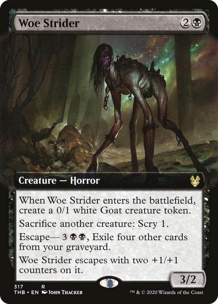 Image for Woe Strider (Extended Art) (317) - Magic: The Gathering