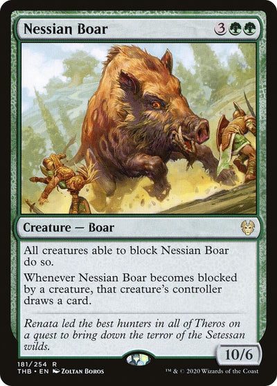 Nessian Boar (181) (Theros Beyond Death)