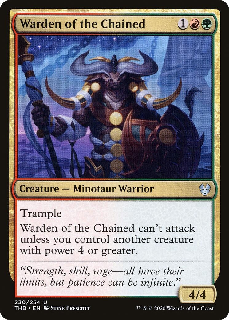 Warden of the Chained (230) (Theros Beyond Death)