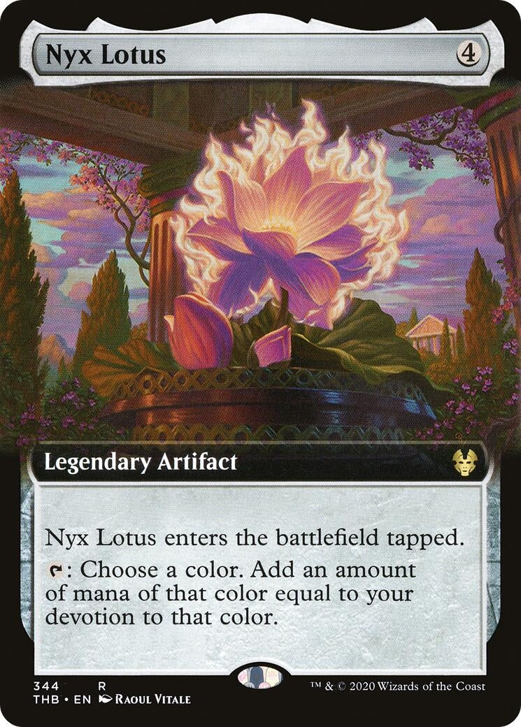 Nyx Lotus (Extended Art) (344) (Theros Beyond Death)