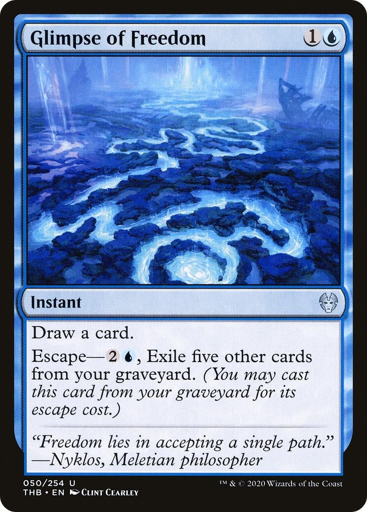 Glimpse of Freedom (50) (Theros Beyond Death)
