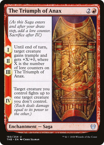 The Triumph of Anax (160) (Theros Beyond Death)