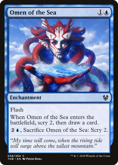 Omen of the Sea (58) (Theros Beyond Death)