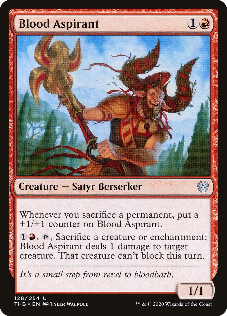 Blood Aspirant (128) (Theros Beyond Death)