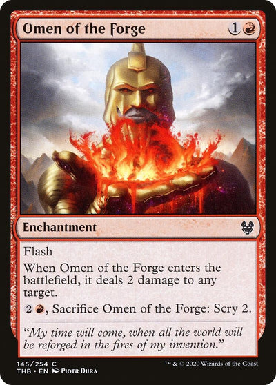 Omen of the Forge (145) (Theros Beyond Death)