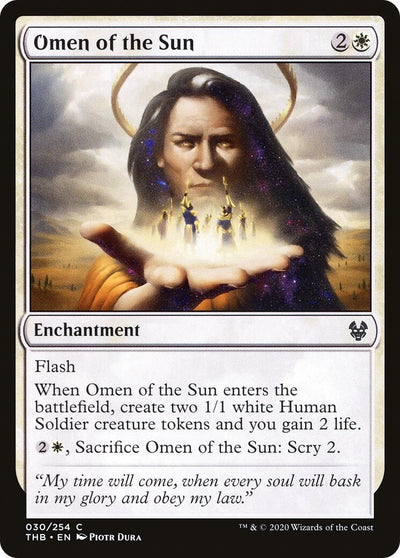 Omen of the Sun (30) (Theros Beyond Death)