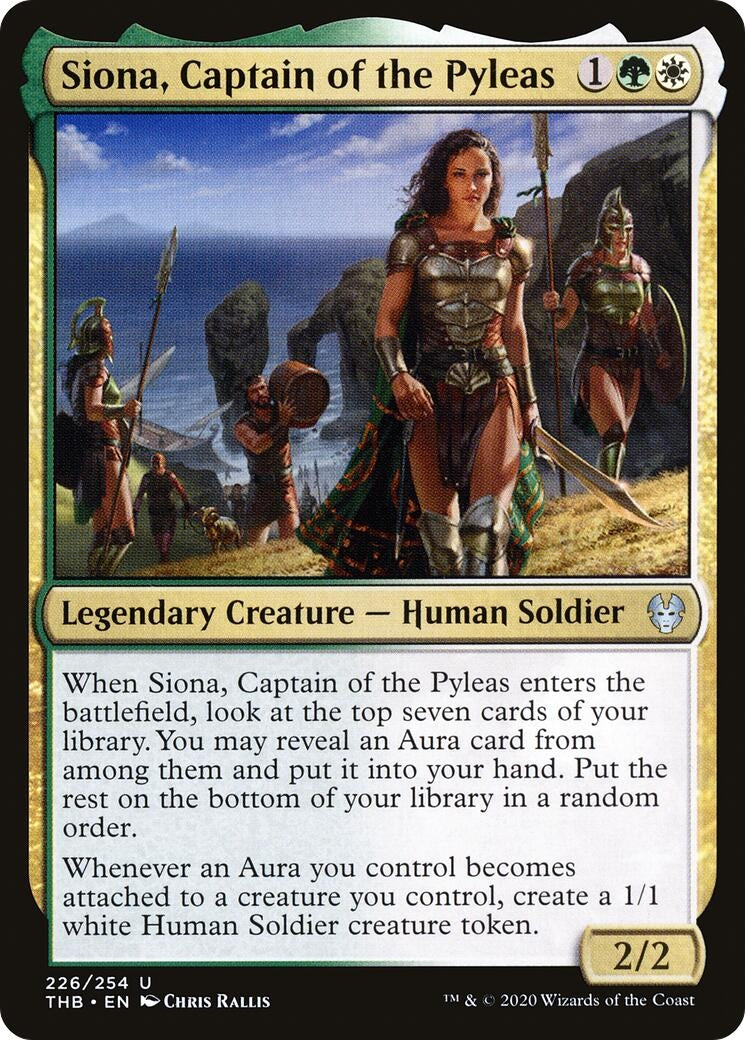 Siona, Captain of the Pyleas (226) (Theros Beyond Death)