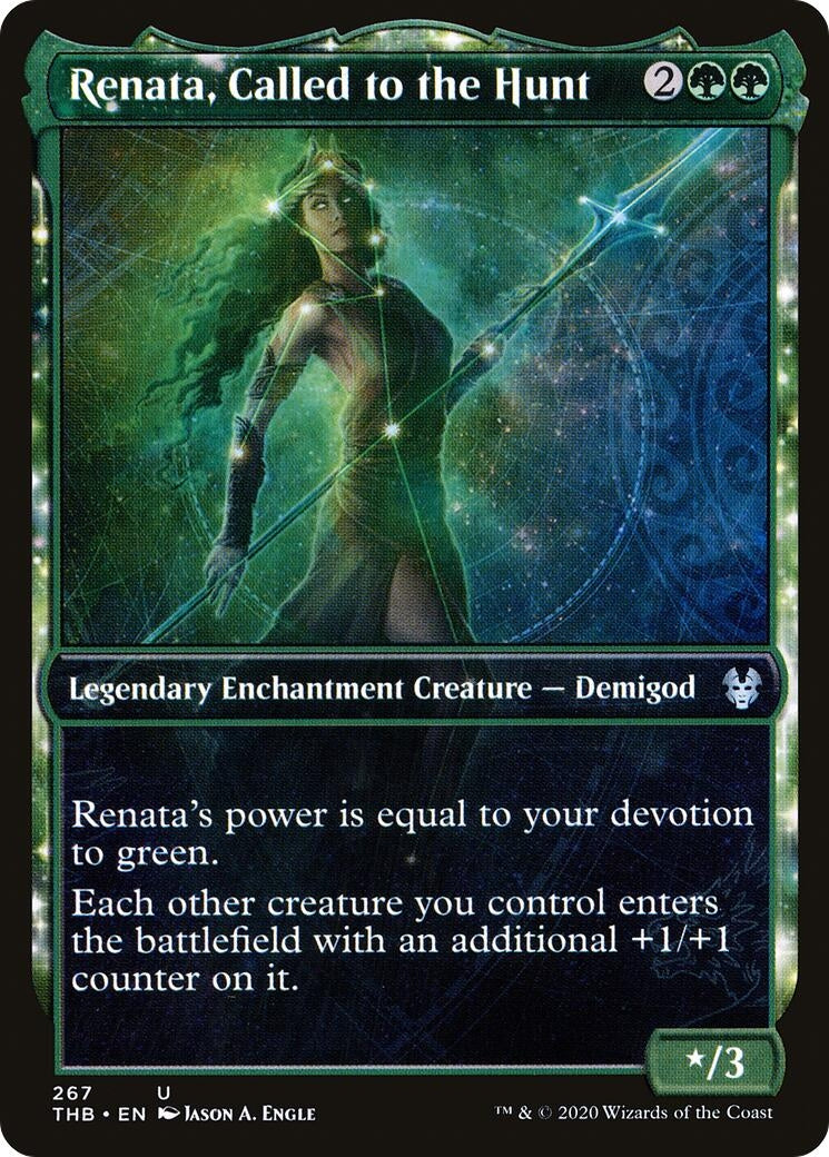 Renata, Called to the Hunt (Showcase) (267) (Theros Beyond Death)