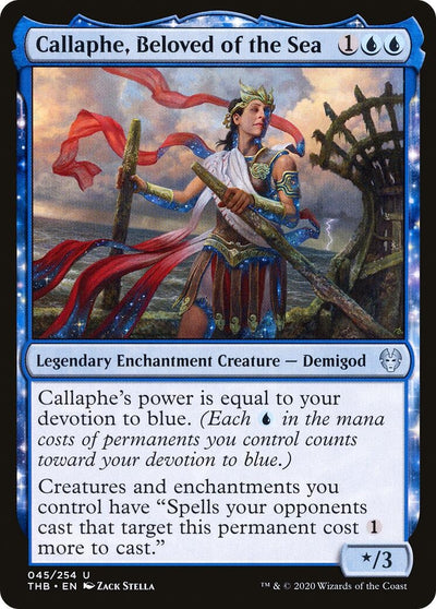 Callaphe, Beloved of the Sea (45) (Theros Beyond Death)