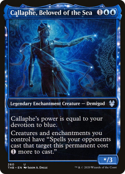 Callaphe, Beloved of the Sea (Showcase) (260) (Theros Beyond Death)